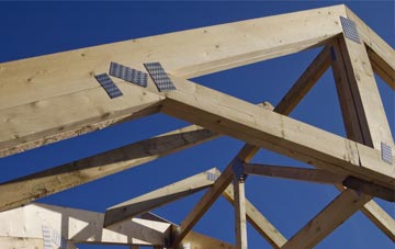 Stock Green roof trusses for new builds and additions
